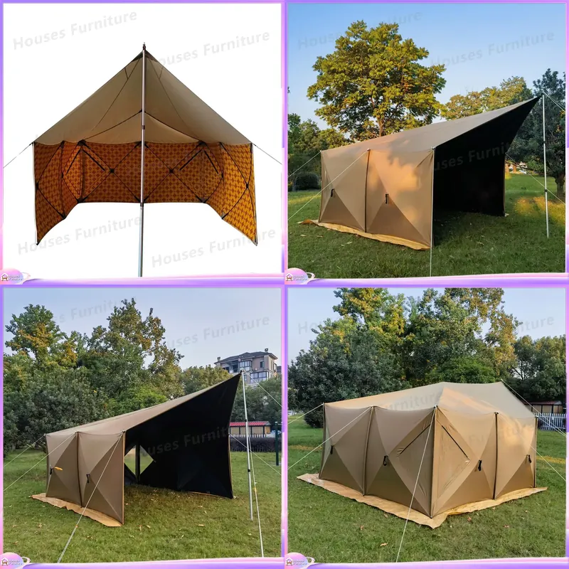 Camping - زجاج أمامي مخصص للتخييم في الهواء