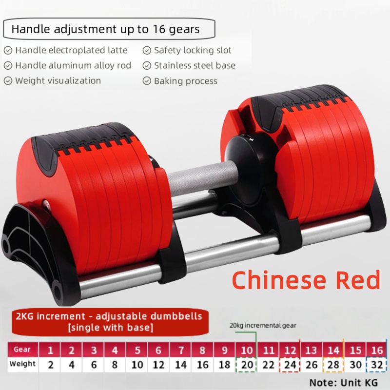 دمبل قابل للتعديل للمنزل، دمبل - مراجعة Adjustable Dumbbell Pair 40Kg وسعره
