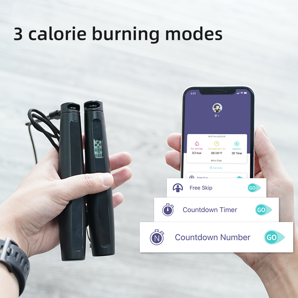 حبل تخطي ذكي للياقة البدنية ،  - مراجعة Smart Jump Rope Digital Counter وسعره