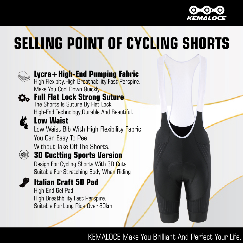 سروال ركوب الدراجات للرجال من  - مراجعة Padded Cycling Shorts 5D Gel وسعره