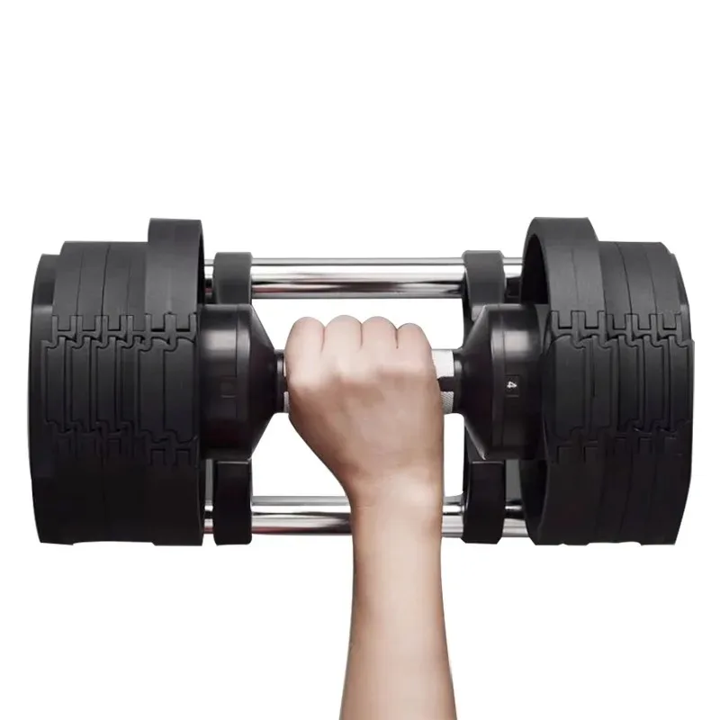 مجموعة دمبل قابلة للتعديل، وزن - مراجعة Adjustable Dumbbell Pair 40Kg وسعره