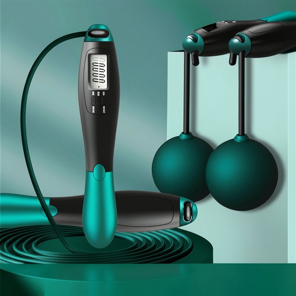 حبل قفز رقمي ذكي بدون سلك، مزو - مراجعة Smart Jump Rope Digital Counter وسعره